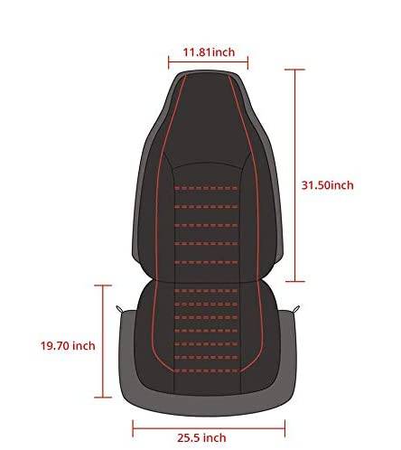 Universal PU leather front car seat covers - Auto Sale Land